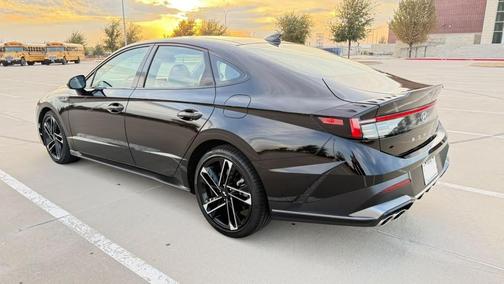 Black 2024 Hyundai SONATA N Line
