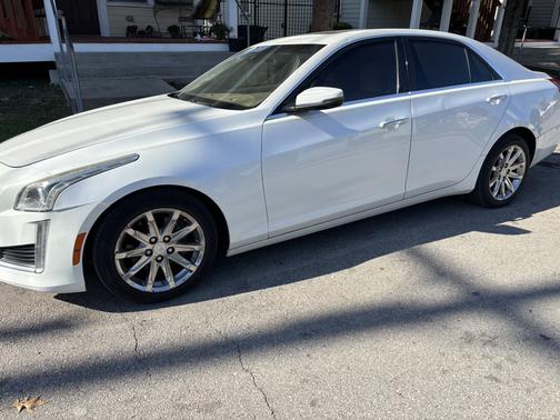 White 2016 Cadillac CTS 2.0L Turbo Luxury