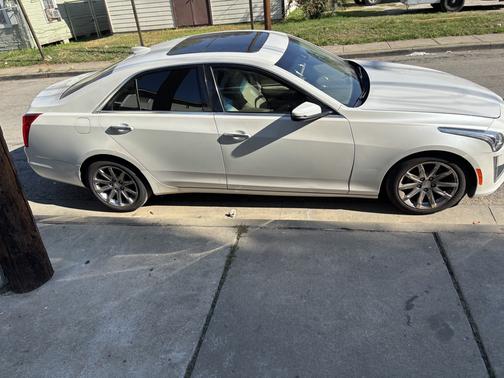 White 2016 Cadillac CTS 2.0L Turbo Luxury