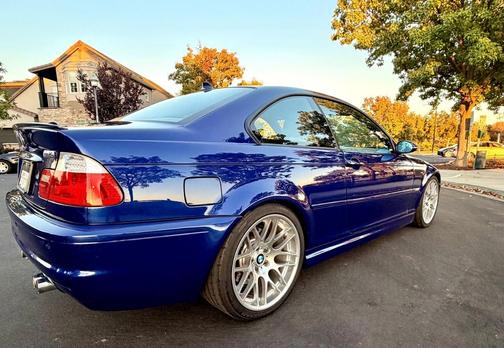 Blue 2006 BMW M3 Base