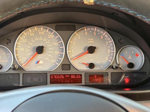 Blue 2006 BMW M3 Base
