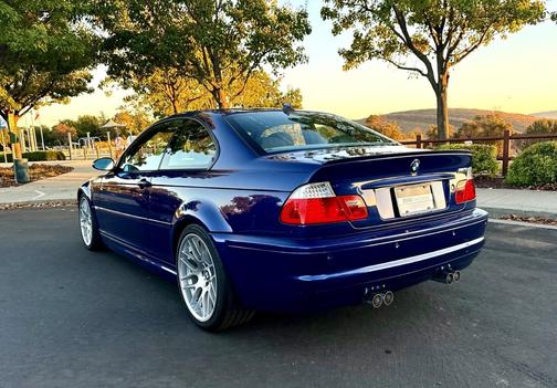 Blue 2006 BMW M3 Base