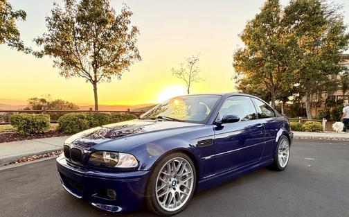 Blue 2006 BMW M3 Base