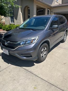 Gray 2015 Honda CR-V LX
