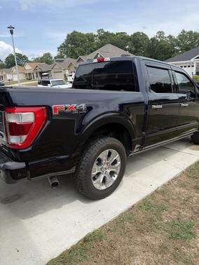 Blue 2021 Ford F-150 Platinum