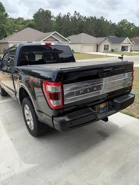 Blue 2021 Ford F-150 Platinum