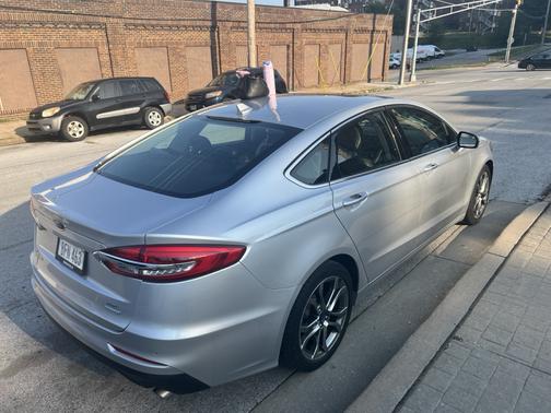 Silver 2019 Ford Fusion SEL