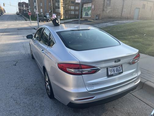 Silver 2019 Ford Fusion SEL