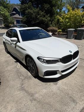 White 2019 BMW 530e iPerformance