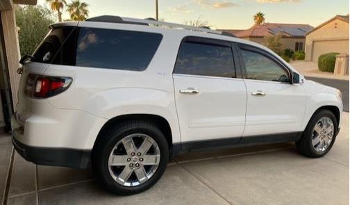 White 2017 GMC Acadia Limited Limited