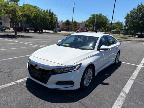 White 2018 Honda Accord LX