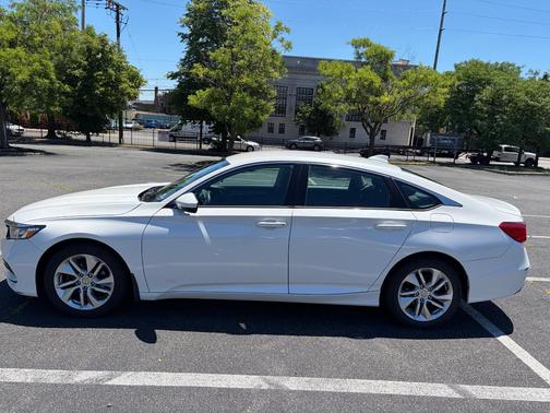 White 2018 Honda Accord LX