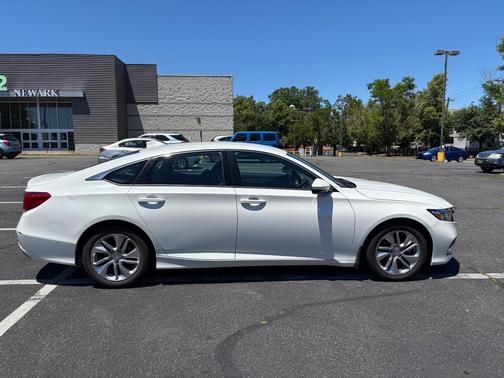White 2018 Honda Accord LX