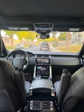 Black 2019 Land Rover Range Rover 3.0L V6 Supercharged HSE