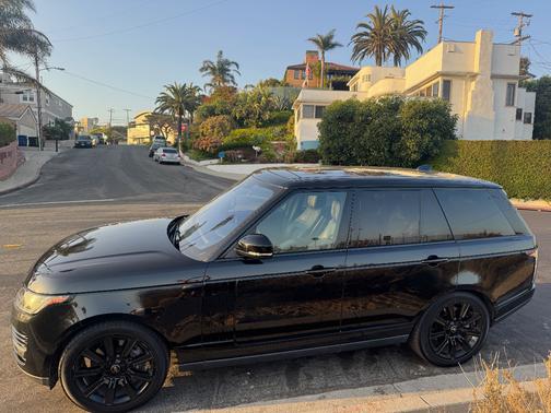 Black 2019 Land Rover Range Rover 3.0L V6 Supercharged HSE