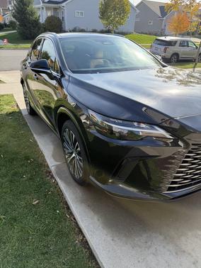 Black 2025 Lexus RX 350h Premium Plus