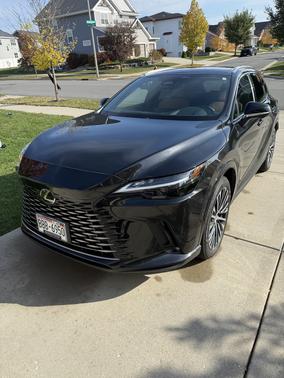 Black 2025 Lexus RX 350h Premium Plus