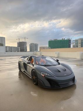 Gray 2016 McLaren 675LT Spider
