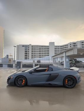 Gray 2016 McLaren 675LT Spider