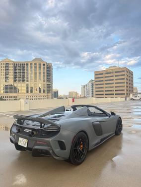 Gray 2016 McLaren 675LT Spider