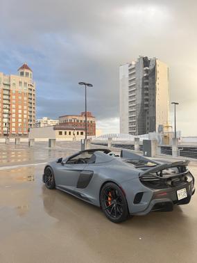 Gray 2016 McLaren 675LT Spider