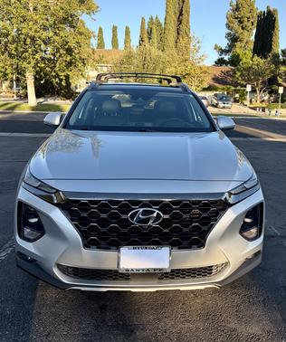 Silver 2020 Hyundai SANTA FE Limited 2.0T