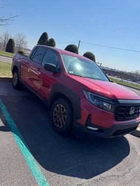 Red 2022 Honda Ridgeline Sport