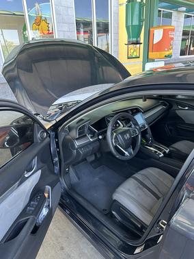 Gray 2017 Honda Civic EX