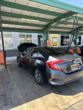 Gray 2017 Honda Civic EX