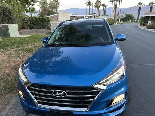Blue 2021 Hyundai TUCSON Ultimate