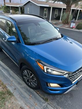 Blue 2021 Hyundai TUCSON Ultimate