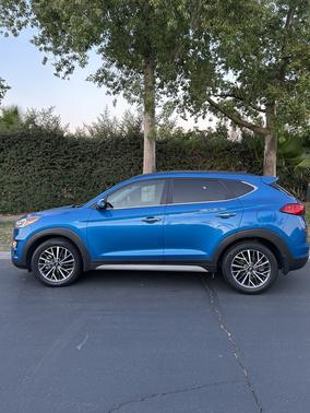 Blue 2021 Hyundai TUCSON Ultimate