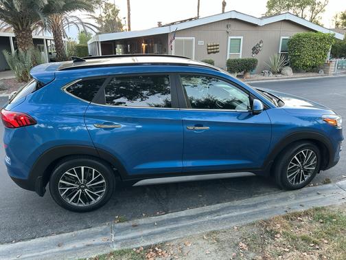 Blue 2021 Hyundai TUCSON Ultimate