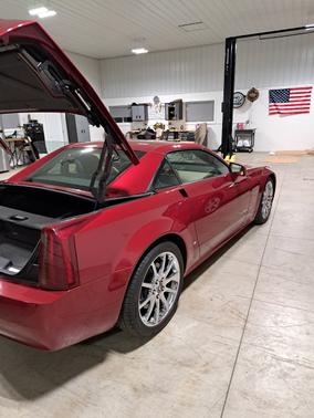 Red 2008 Cadillac XLR V
