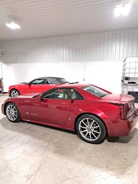 Red 2008 Cadillac XLR V
