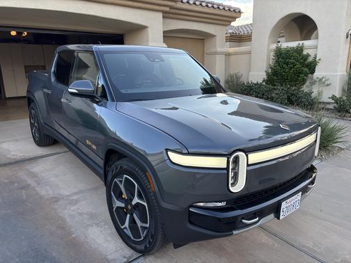 Gray 2023 Rivian R1T Adventure Quad-Motor Large Package