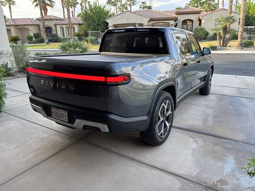 Gray 2023 Rivian R1T Adventure Quad-Motor Large Package