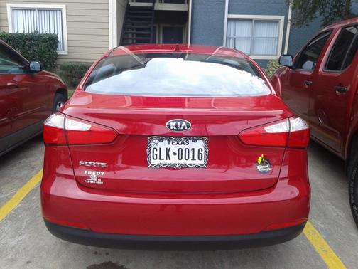 Red 2016 Kia Forte LX