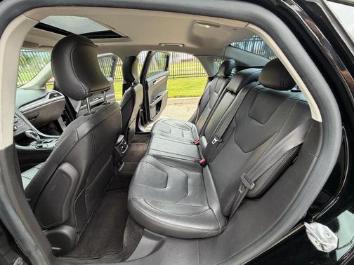 Black 2016 Ford Fusion Energi Titanium