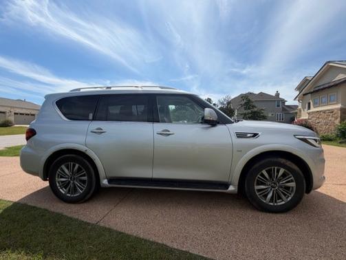 Silver 2019 INFINITI QX80 LUXE