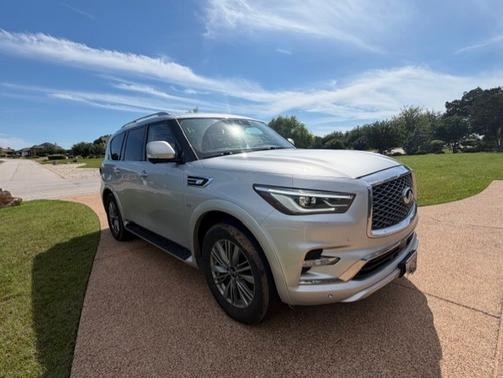 Silver 2019 INFINITI QX80 LUXE