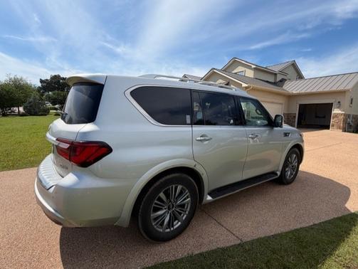 Silver 2019 INFINITI QX80 LUXE