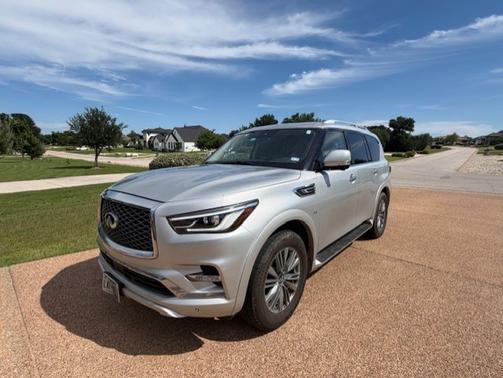 Silver 2019 INFINITI QX80 LUXE