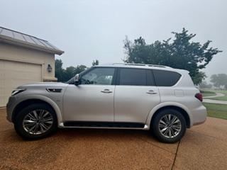 Silver 2019 INFINITI QX80 LUXE