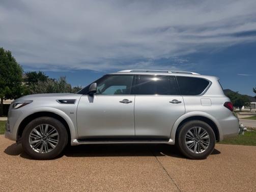 Silver 2019 INFINITI QX80 LUXE