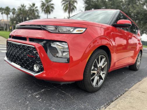 Red 2021 Kia Soul GT-Line