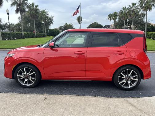 Red 2021 Kia Soul GT-Line