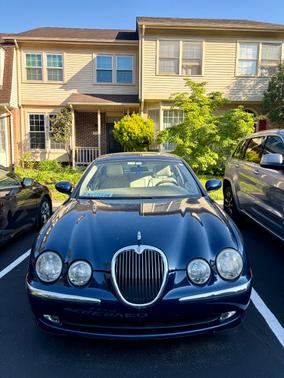 Blue 2003 Jaguar S-Type 3