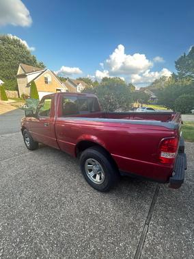 Red 2008 Ford Ranger XLT