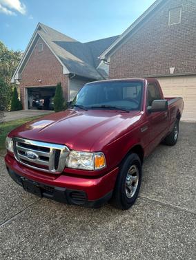 Red 2008 Ford Ranger XLT
